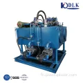 Baleur hydraulique côté éteinte côté balle métallique hydraulique